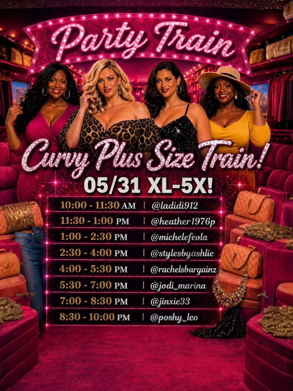 Curvy plus size train! Ride all day